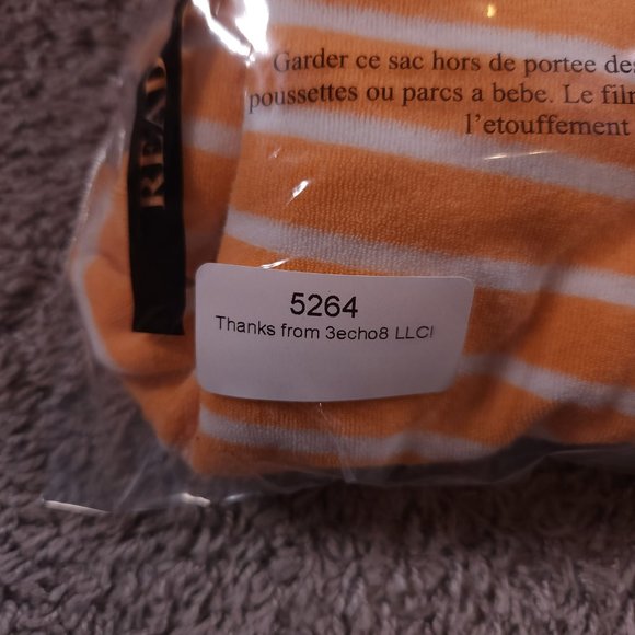 Hanna Andersson Hoodie Coverup Girls Size 160 US 14-16 Terry Striped Swim - Picture 12 of 12